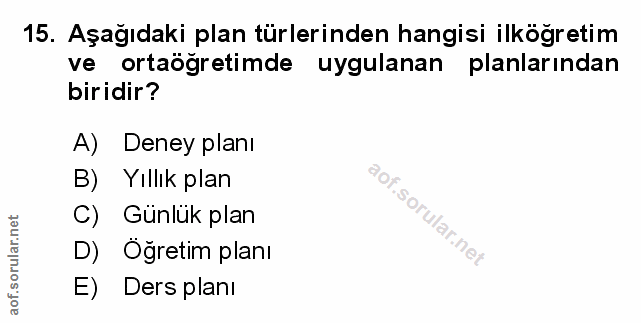 Soru 15