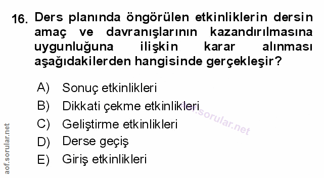 Soru 16