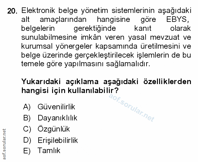 Soru 20
