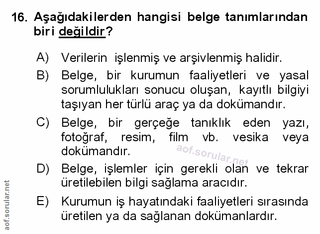 Soru 16