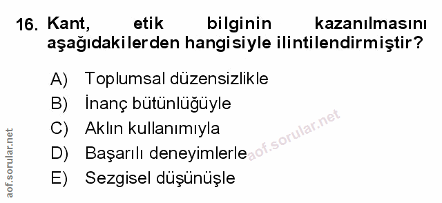 Soru 16