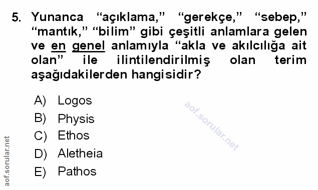Soru 5