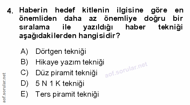 Soru 4