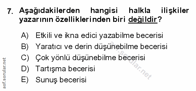 Soru 7