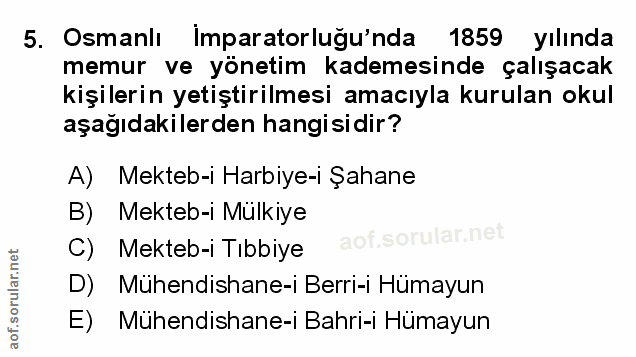 Soru 5