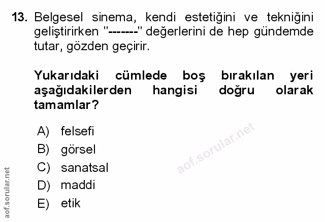 Soru 13