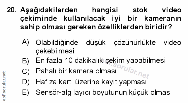 Soru 20