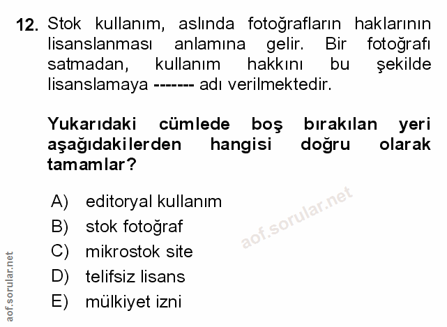 Soru 12