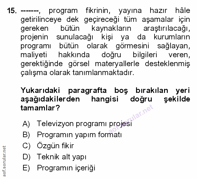 Soru 15