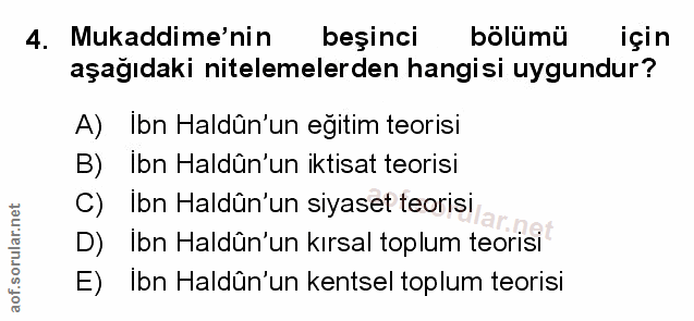 Soru 4