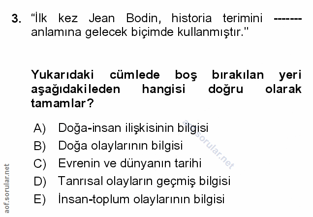 Soru 3