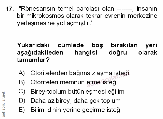 Soru 17