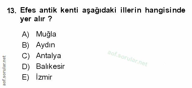 Soru 13