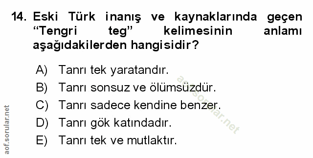 Soru 14