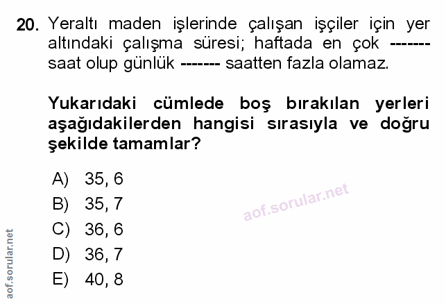 Soru 20