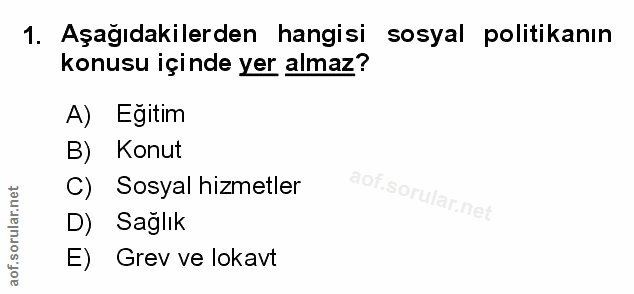 Soru 1