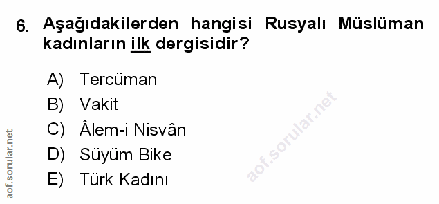 Soru 6