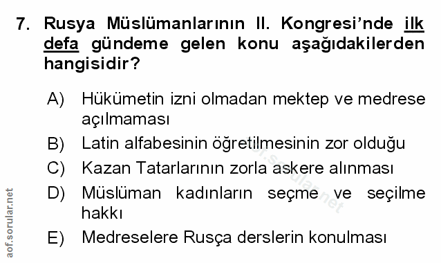 Soru 7