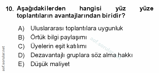 Soru 10