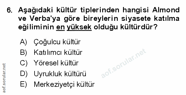 Soru 6