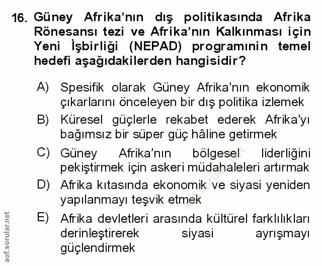 Soru 16