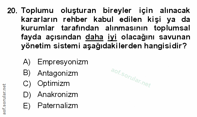 Soru 20