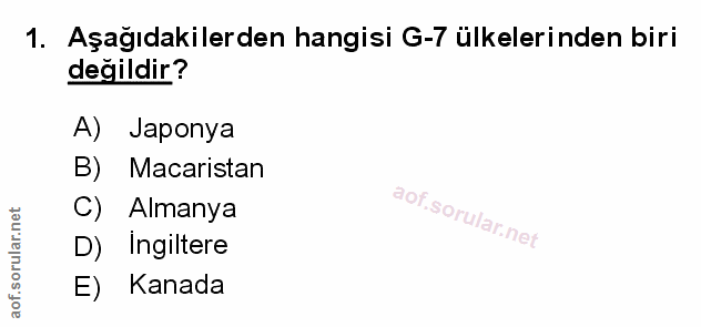 Soru 1