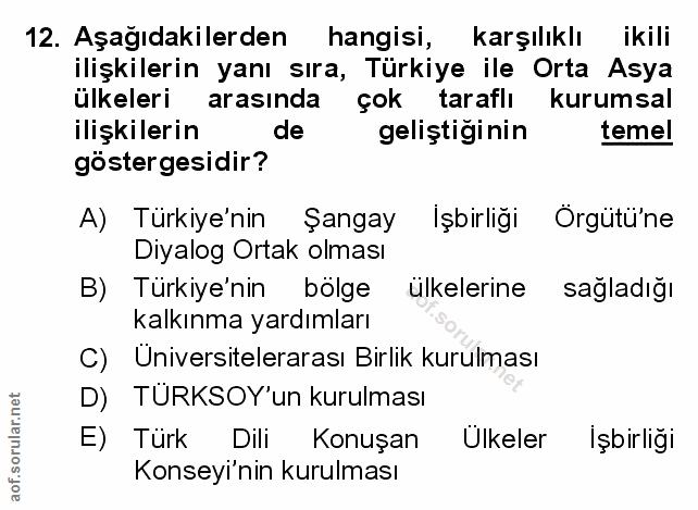 Soru 12