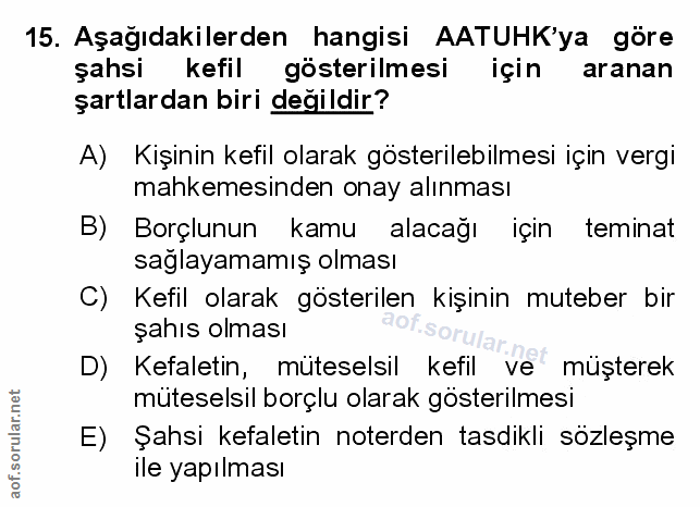 Soru 15