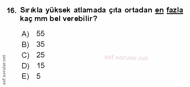 Soru 16