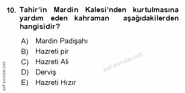 Soru 10