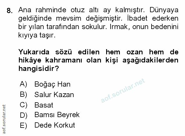Soru 8