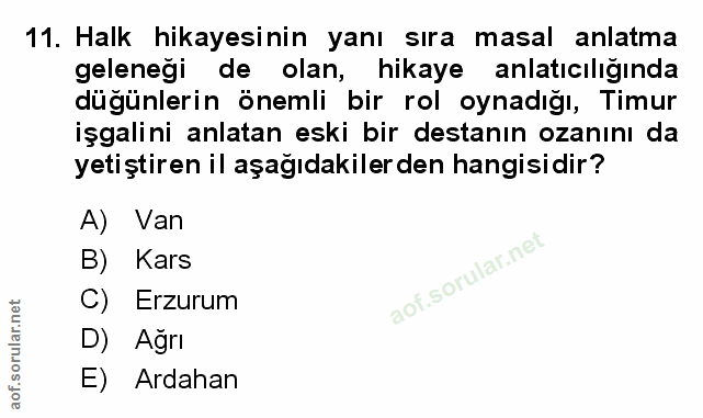 Soru 11