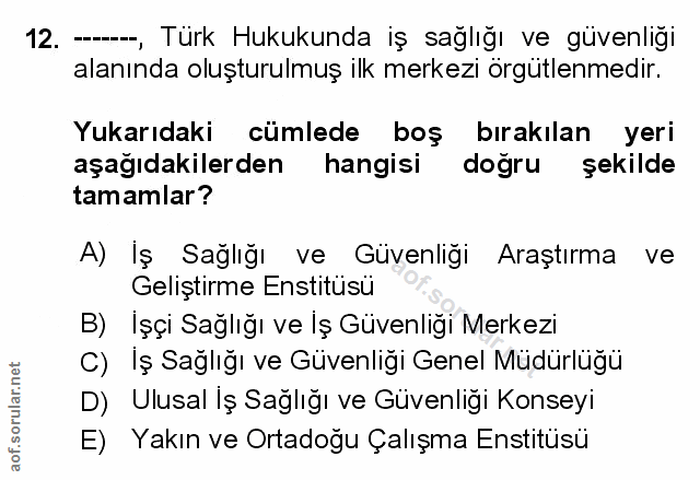 Soru 12
