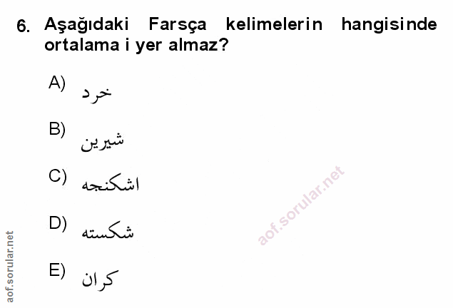 Soru 6