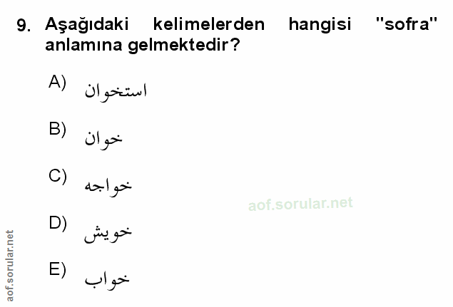 Soru 9