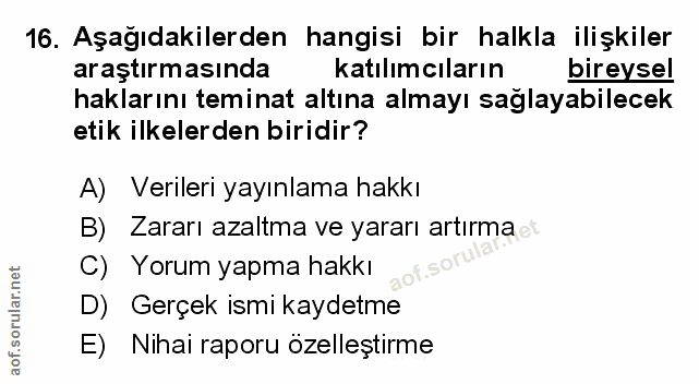 Soru 16
