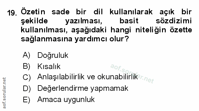 Soru 19