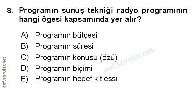 Soru 8
