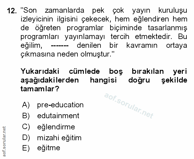 Soru 12