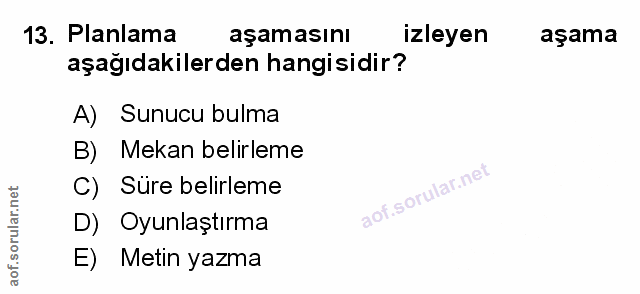 Soru 13