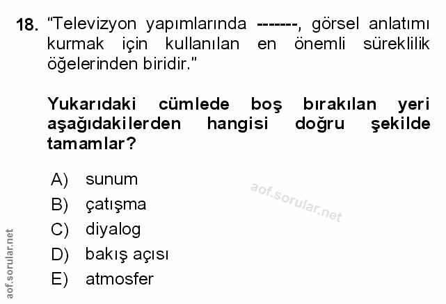 Soru 18