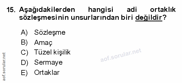 Soru 15