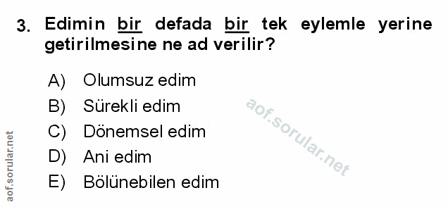 Soru 3