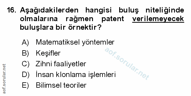 Soru 16
