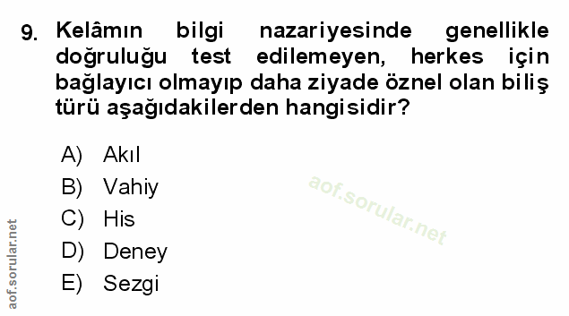 Soru 9