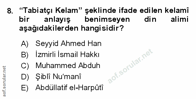 Soru 8
