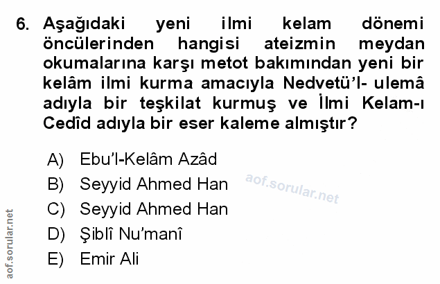 Soru 6