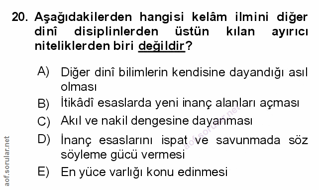 Soru 20