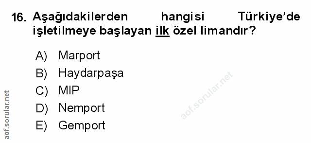 Soru 16
